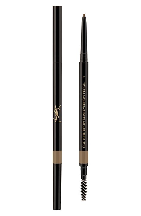 couture brow slim ysl|Yves Saint Laurent Beaute Couture Brow Slim Eyebrow Pencil.